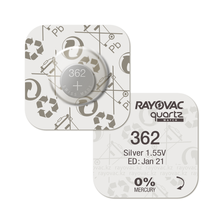 Батарейка для часов Rayovac 362 (SR 721 SW)