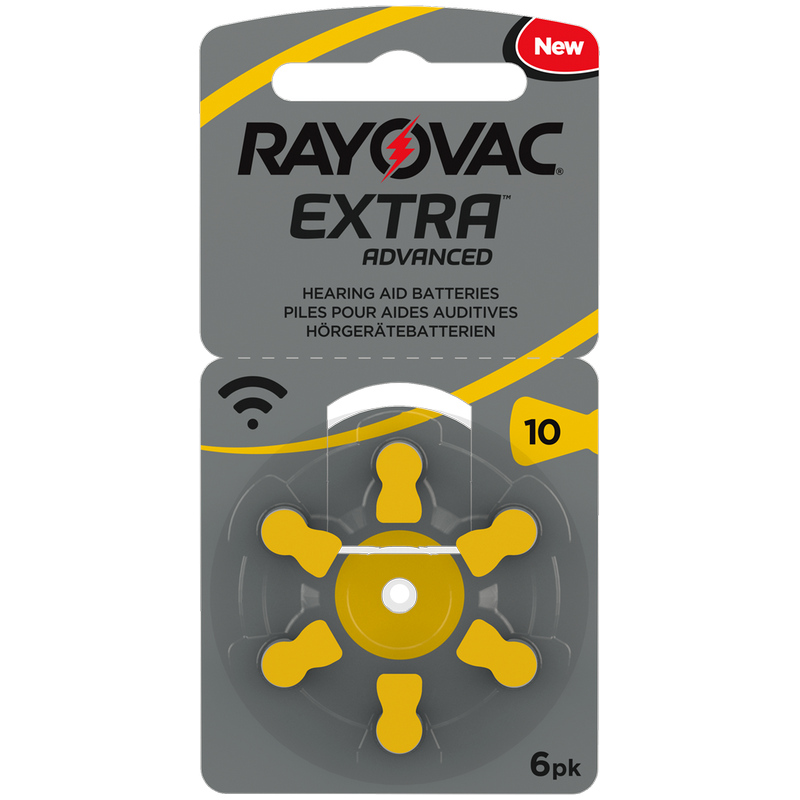 Батарейки для слуховых аппаратов Rayovac 10 Extra